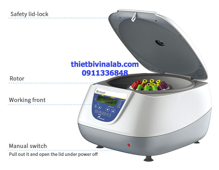 Máy ly tâm Joanlab 5000 RPM Nextspin